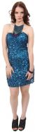 Main image of Strapless Sweetheart Neck Sequined Party Prom Dress